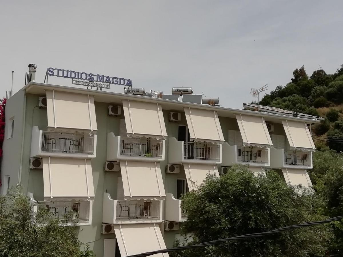 Studios Magda Paralia Vrachou Exterior foto